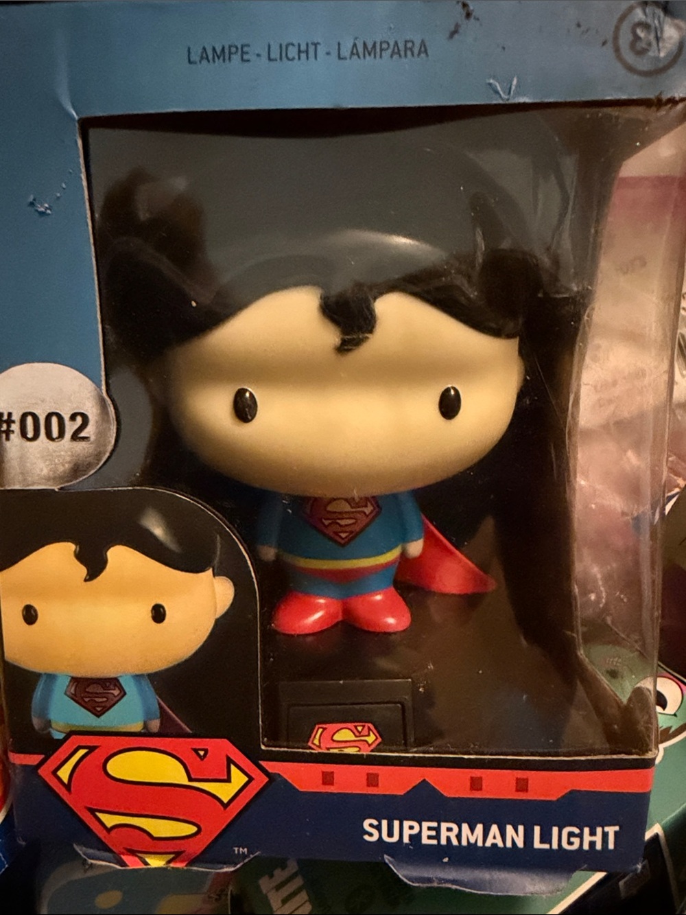 Superman Light Figure Collectible - Blue, Red, Yellow